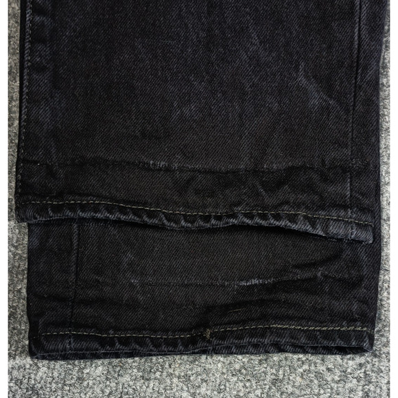 Levi’s 501 jeans men size 34 x 30 black rigid original fit button fly - Picture 8 of 11
